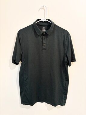 Quince Men's Flowknit Breeze Performance Polo in Olive Green